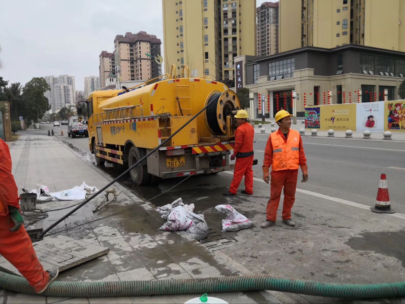 奈曼排污管道清淤-管道清洗