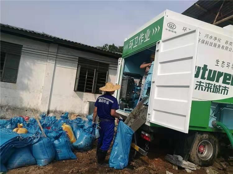 奈曼工业污泥压干处理